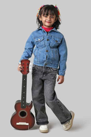 Premium Light Blue Denim Jacket